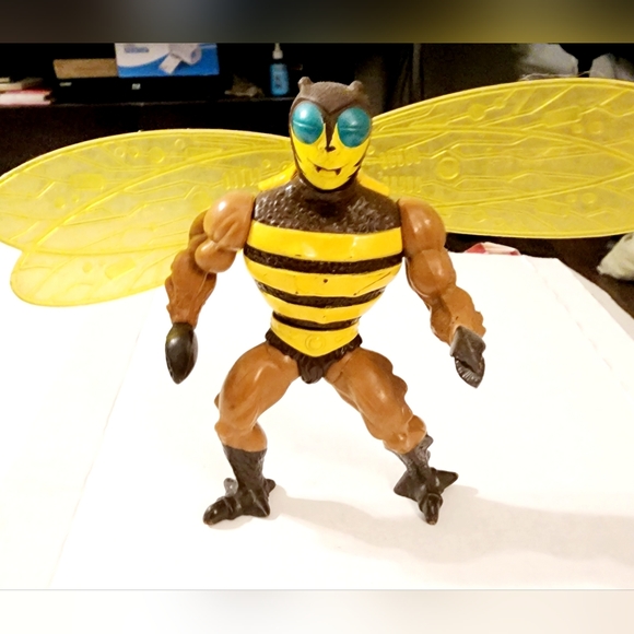 Vintage 1980s Buzz-Off 1984 Vintage MOTU Mattel Masters of the Universe - Picture 4 of 9